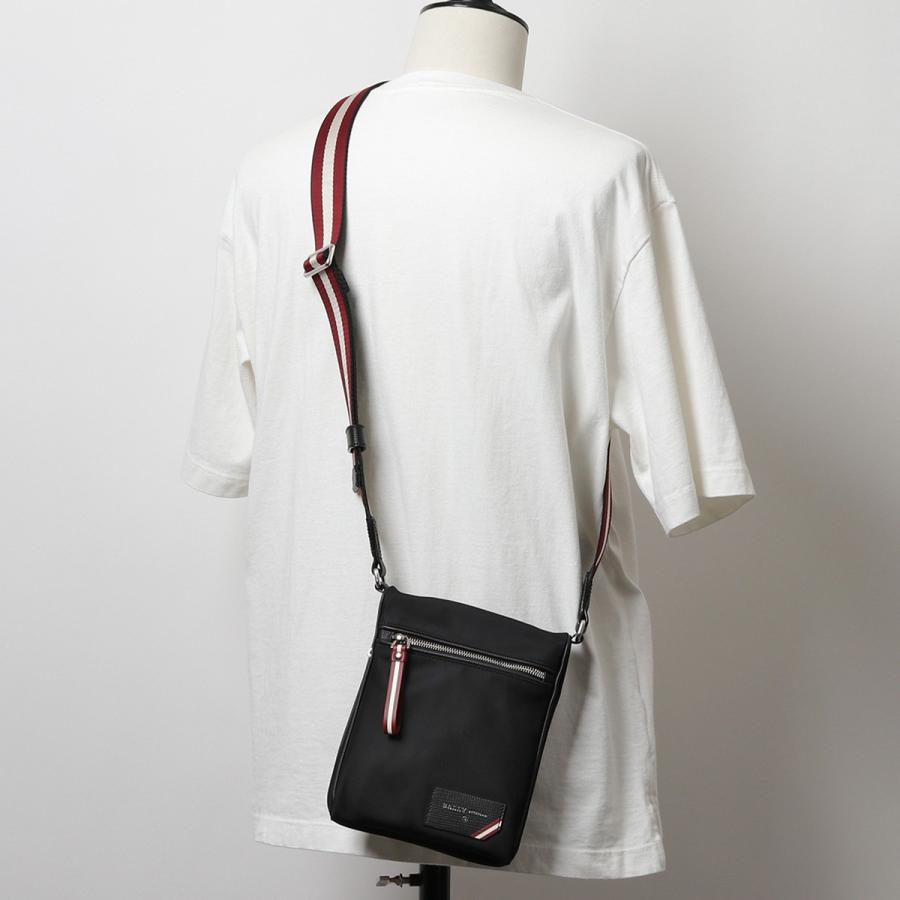 Bally バリー Fincher ファブリック クロスボディバッグ ショルダーバッグ メッセンジャーバッグ 鞄 00 Black メンズ インポートセレクト Musee 通販 Yahoo ショッピング