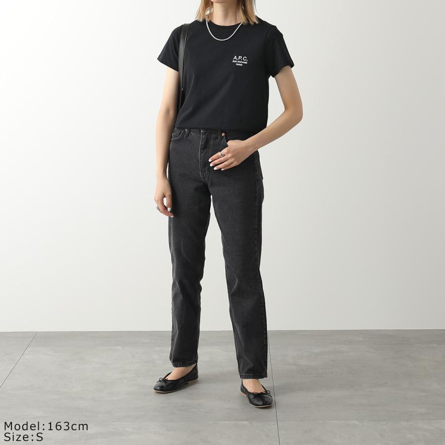 A.P.C. New Denise ロゴ クルーネック Tシャツ レディース Denise 長袖Tシャツ｜FEMME ｜A.P.C. | アーペーセー日本公式