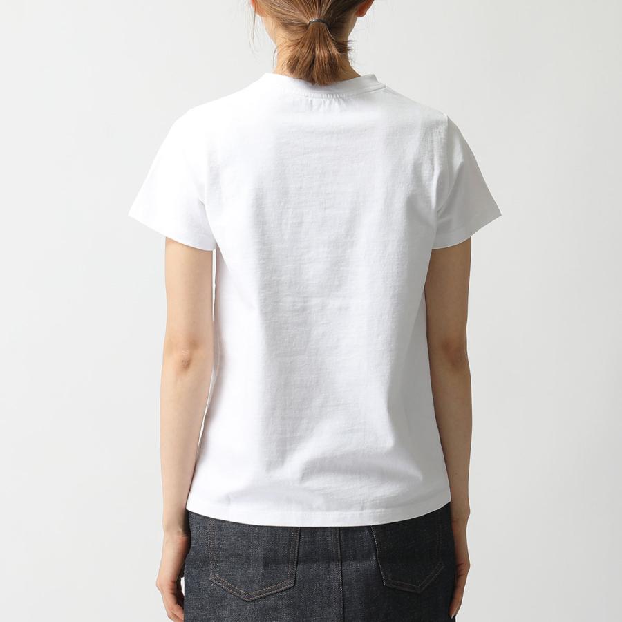 優良品質の-APC アーペーセー 半袖 Tシャツ COEZC F26842 denise レディース クルーネック カットソー ロゴ刺繍  カラー3色 M PAA/ECRU-CHINE/グレー