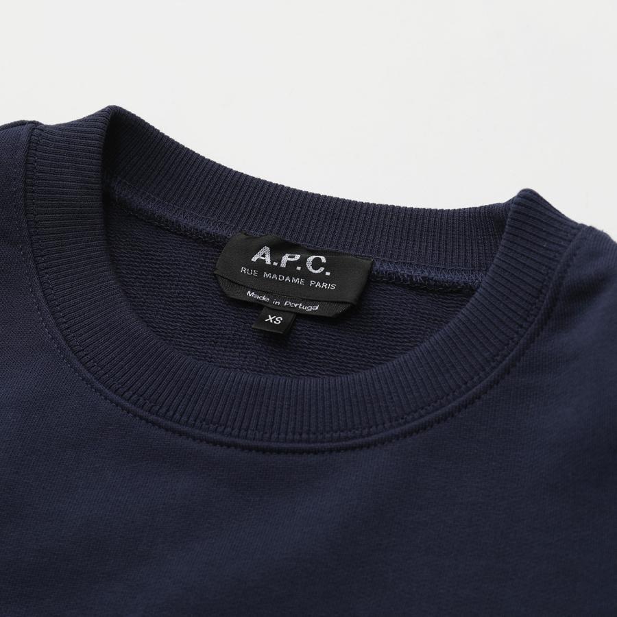 APC A.P.C. アーペーセー トレーナー item COFBQ H27608 メンズ スウェットシャツ ロゴ カラー3色｜s-musee｜12