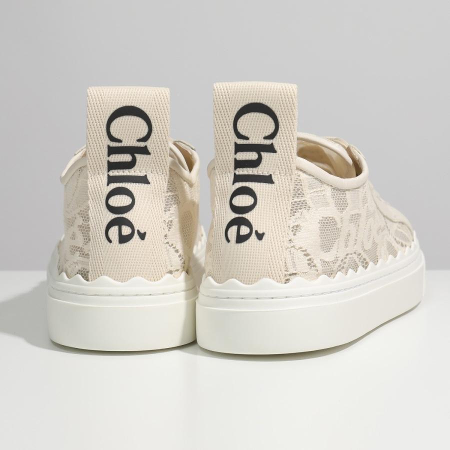 Chloe クロエ Chc19u108d2 Lauren レース ローカット スニーカー ロゴメッシュ 6j1 Mild Beige 靴 レディース インポートセレクト Musee 通販 Yahoo ショッピング