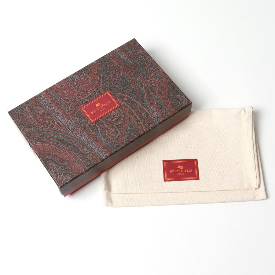 ETRO エトロ 0H298 8007 200 Paisley ペイズリー柄 二つ折り長財布 小銭入れ付き メンズ ETRO エトロ 0H298 Paisley ペイズリー柄 二つ折り長財布 小銭入れ付き メンズ