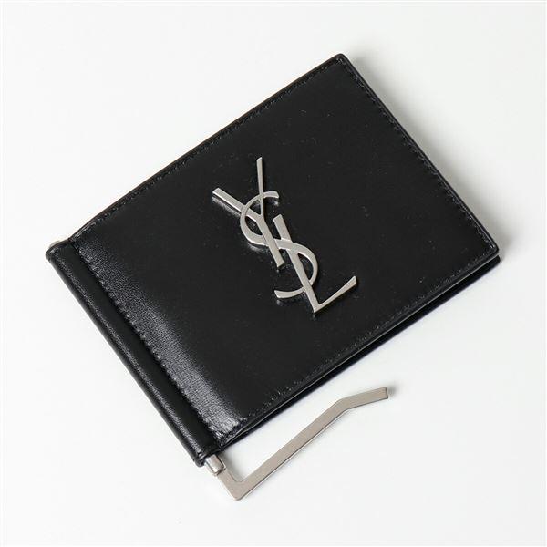 SAINT LAURENT サンローラン 485630 0SX0E 1000/NERO レザー
