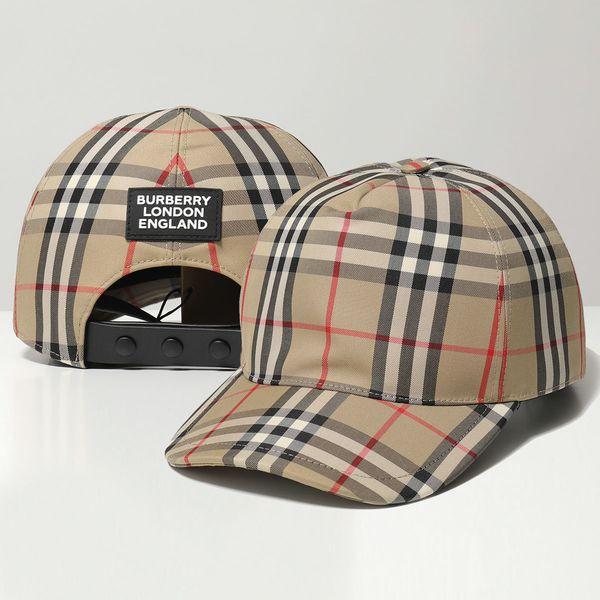 Burberry バーバリー バーバリーチェック ベースボールキャップ 帽子 ラバーロゴ 026 Archive Beige メンズ インポートセレクト Musee 通販 Yahoo ショッピング