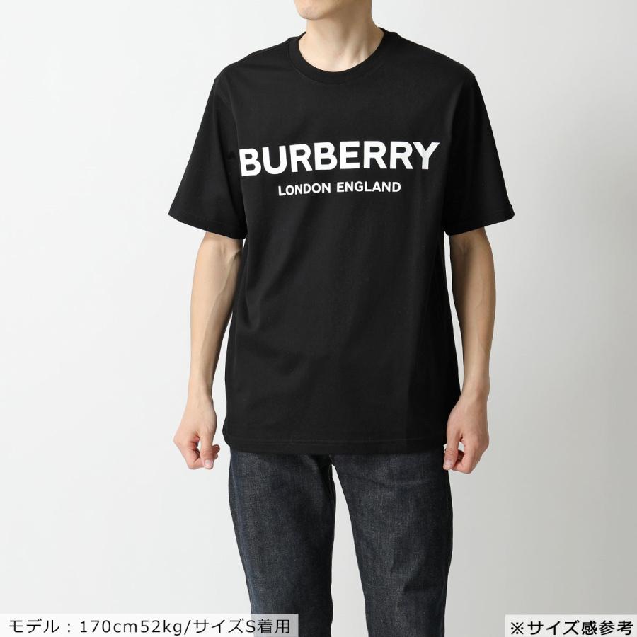 BURBERRY バーバリー ロゴクルーネック半袖Tシャツ/ S-