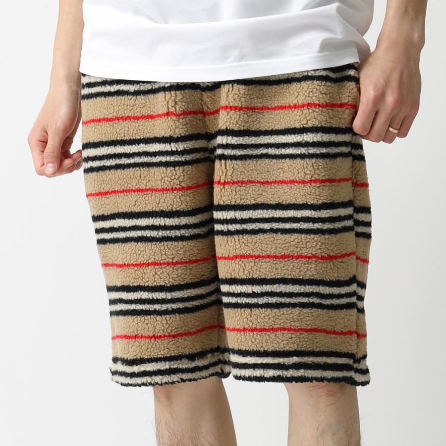 Burberry バーバリー フリース ボア ハーフパンツ ショートパンツ アイコンストライプ Archive Beige Ip S メンズ インポートセレクト Musee 通販 Yahoo ショッピング