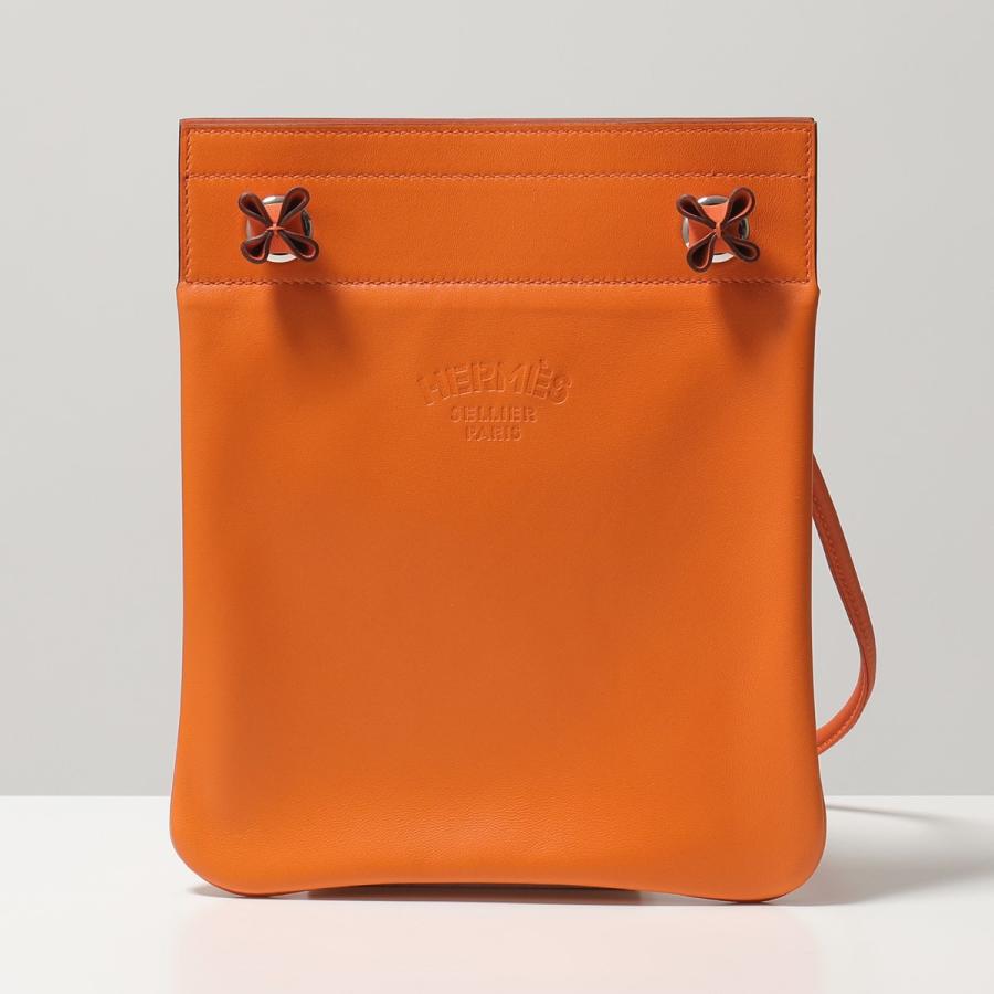 Hermes エルメス Aline Mini アリーヌ レザー ショルダーバッグ D刻印 Orange 鞄 レディース インポートセレクト Musee 通販 Yahoo ショッピング