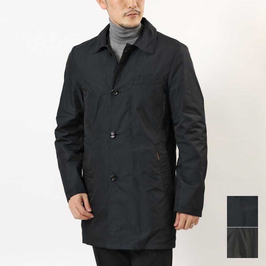 MOORER ムーレー MURAY KM リバーシブル ステンカラー コート シングルブレスト ジャケット BLU/ONICE メンズ  :320220240:インポートセレクト musee - 通販 - Yahoo!ショッピング