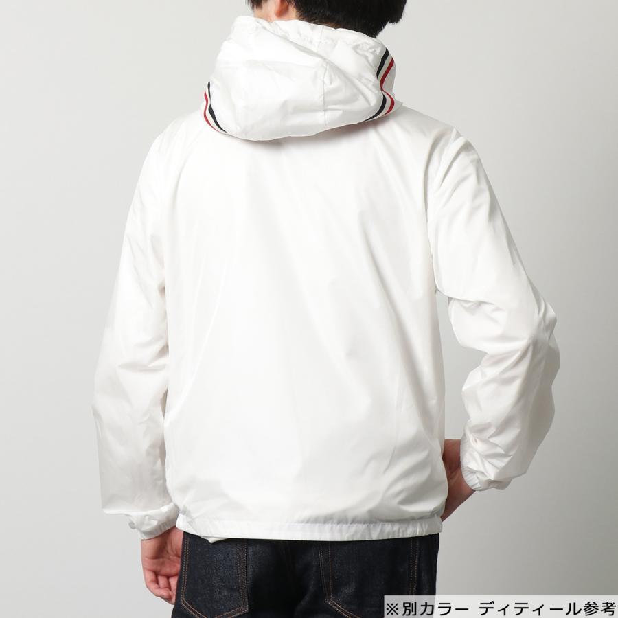 MONCLER ホワイト レース袖 トップス タグ、ハンガー付き MONCLER (モンクレール) 袖ロゴ プリント クルーネック 長袖 Tシャツ