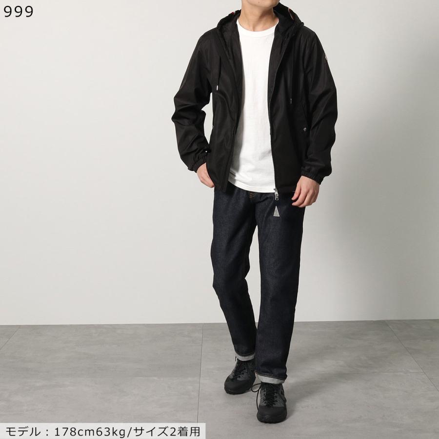 MONCLER ホワイト ブラック ジャンパーサイズ1 Moncler White & Black Bancera Puffer Jacket – Savonches