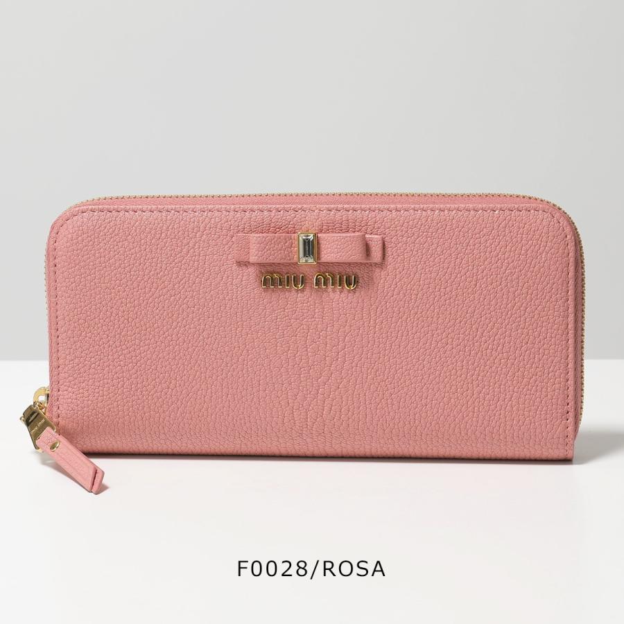miu miu（ミュウミュウ） 長財布 5ML506 2D7A MADRAS FIOCCO