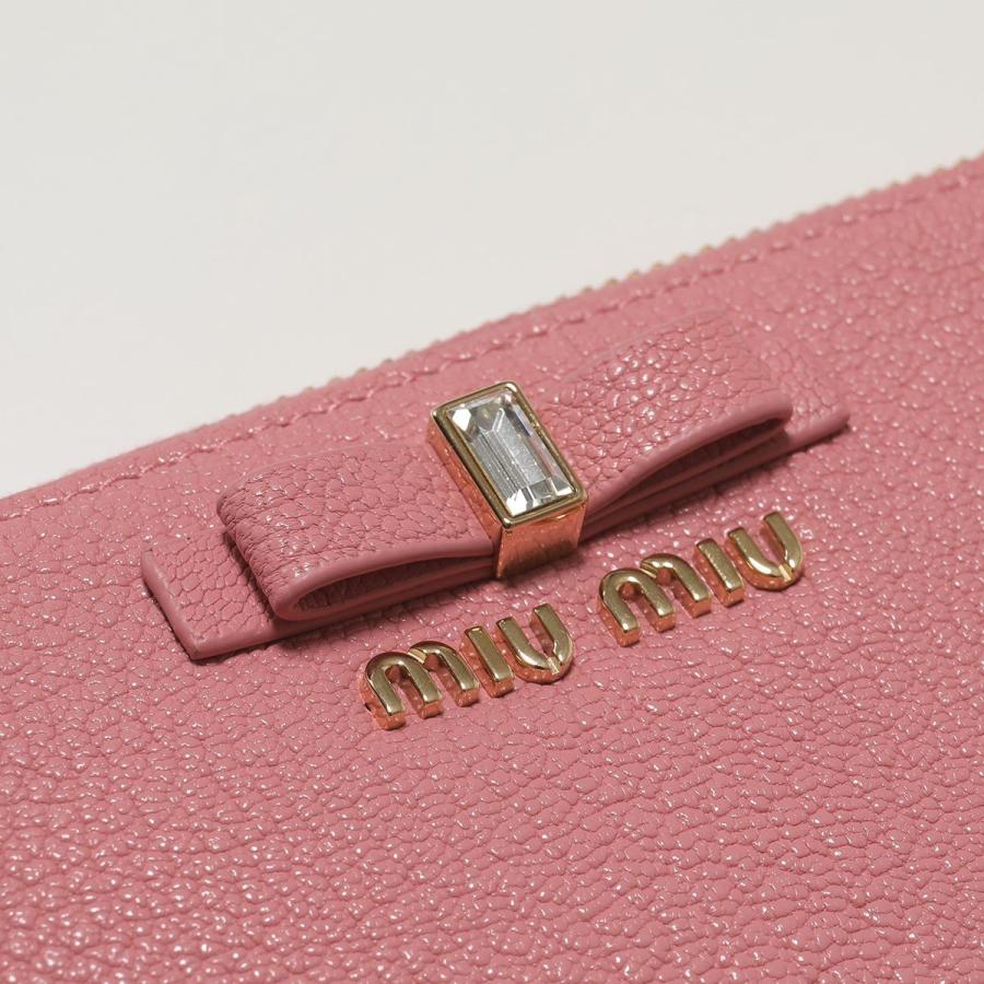 miu miu（ミュウミュウ） 長財布 5ML506 2D7A MADRAS FIOCCO