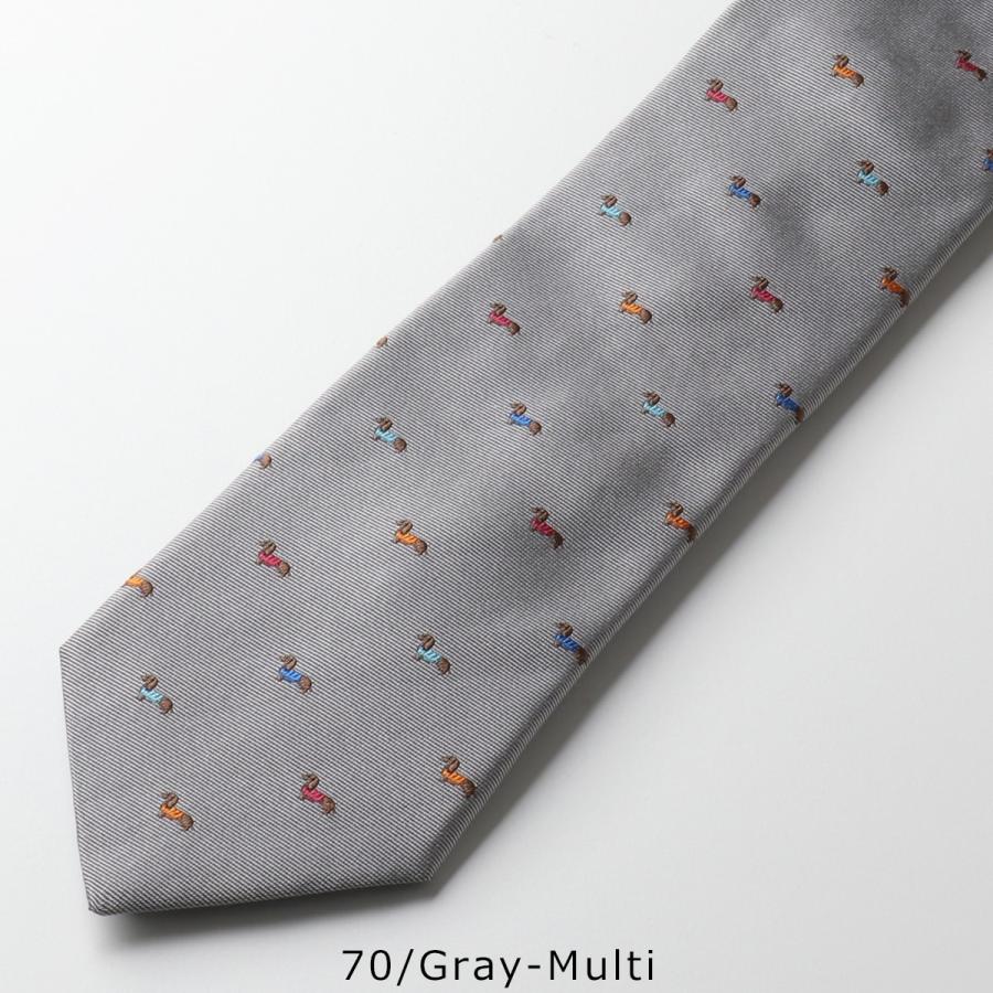 Paul Smith ポールスミス 552m Alue31 カラー3色 シルク ネクタイ ジャガード ダックスフンド 犬 柄 メンズ インポートセレクト Musee 通販 Yahoo ショッピング