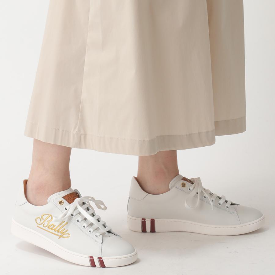 ブランドのギフト レディース レッド 靴 シューズ スニーカー Bally バリー スニーカー