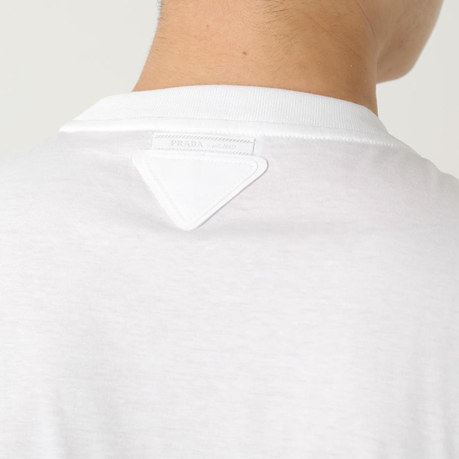 PRADA（プラダ） Tシャツ 【1枚単品】 UJM492 ILK メンズ クルーネック