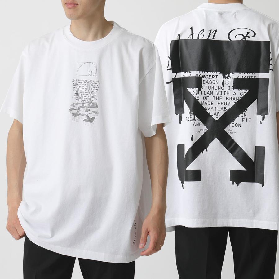 Off White オフホワイト Virgil Abloh Omaa038 R 半袖tシャツ カットソー オーバーサイズ 0110 メンズ インポートセレクト Musee 通販 Yahoo ショッピング