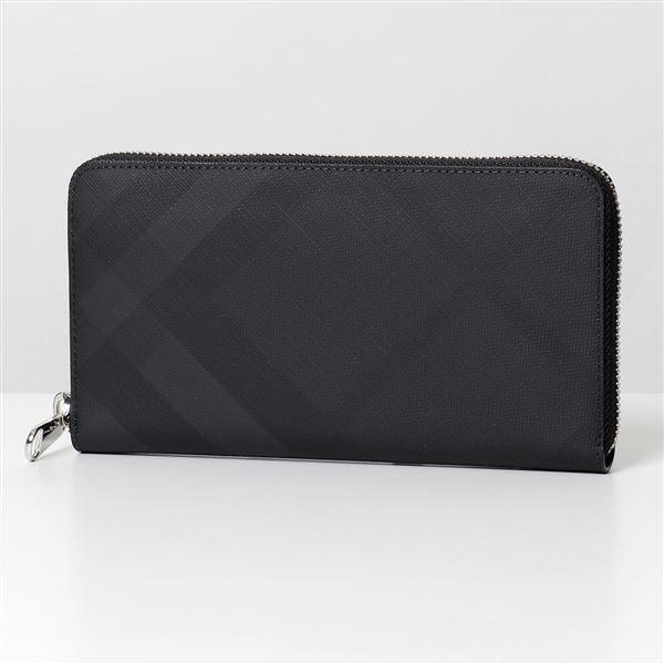 BURBERRY バーバリー 8014480 LG ZIG LONDON CHECK ラウンドファスナー 
