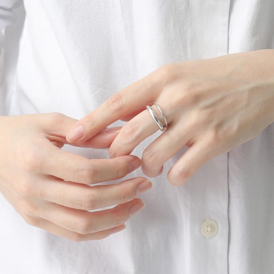 MARIA BLACK（マリアブラック） 500328 OFFSET V RING リング 指輪