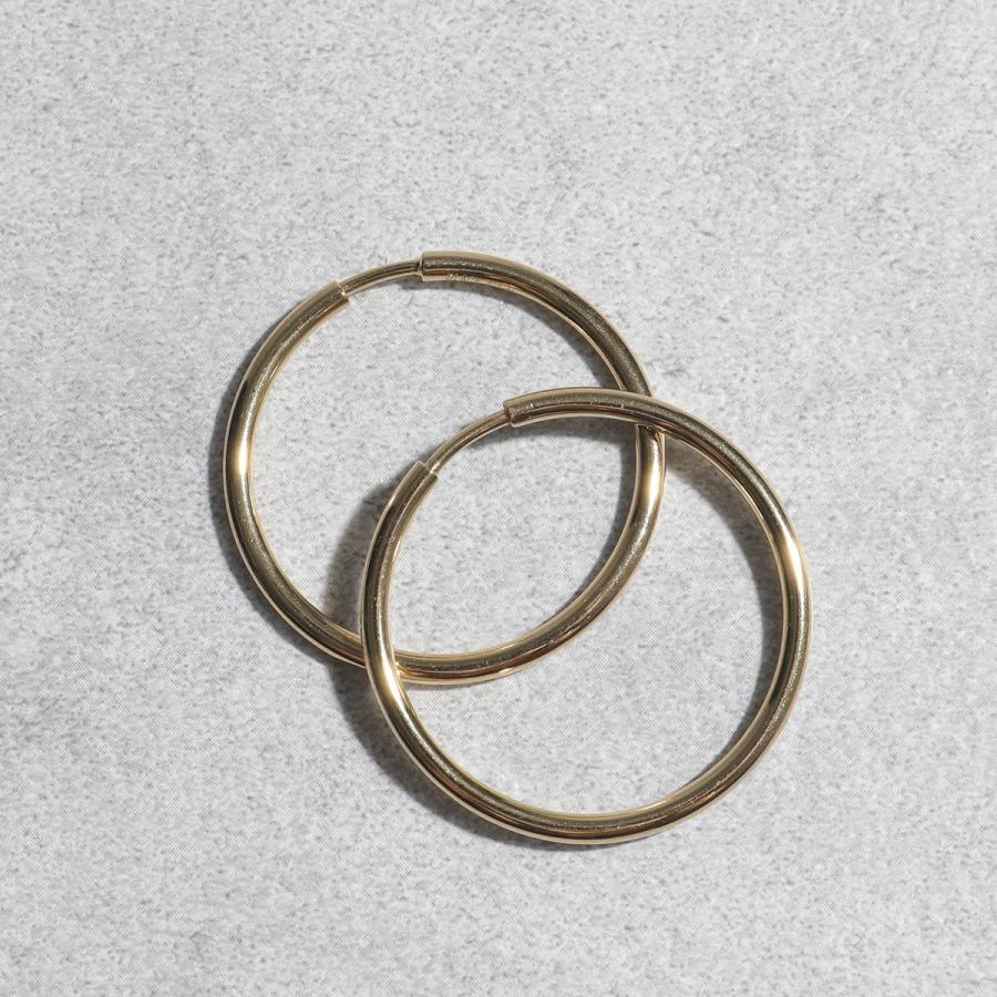 MARIA BLACK（マリアブラック） ピアス Senorita 25 Hoops 100702YG 25