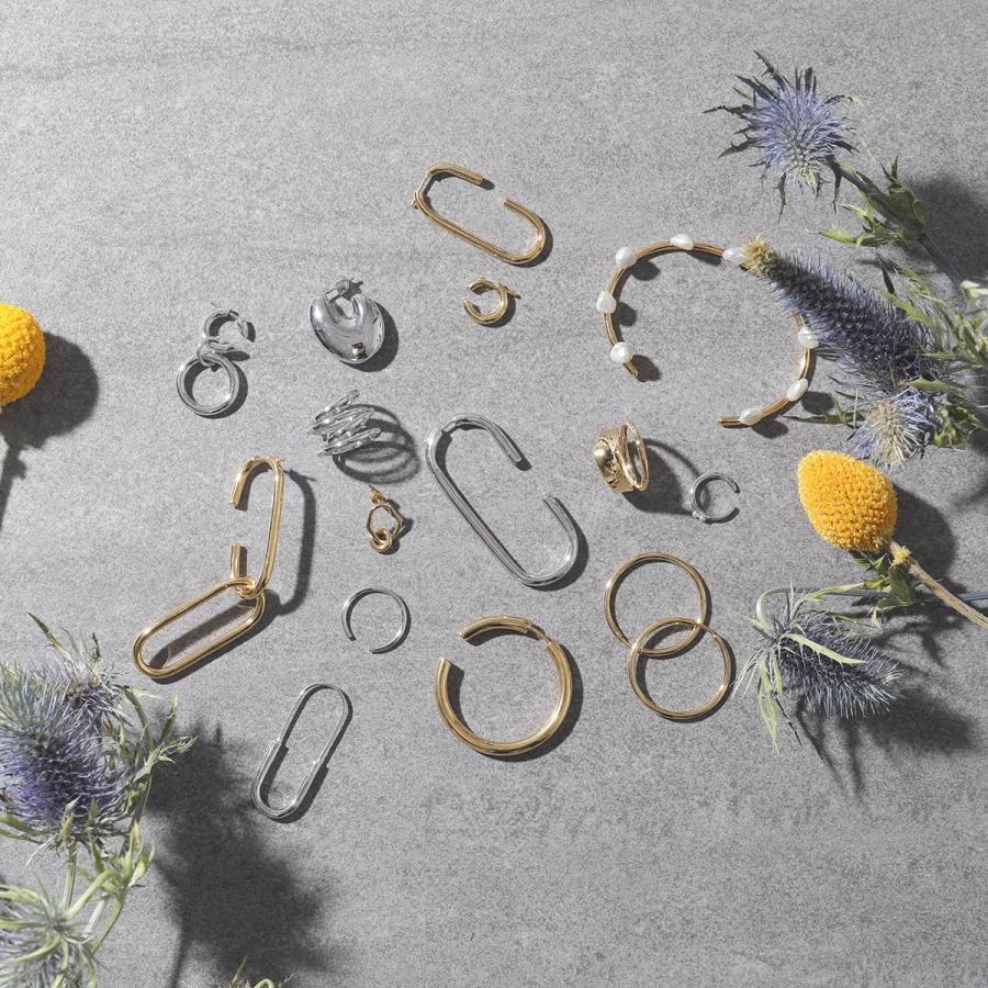 MARIA BLACK（マリアブラック） ピアス Senorita 25 Hoops 100702YG 25