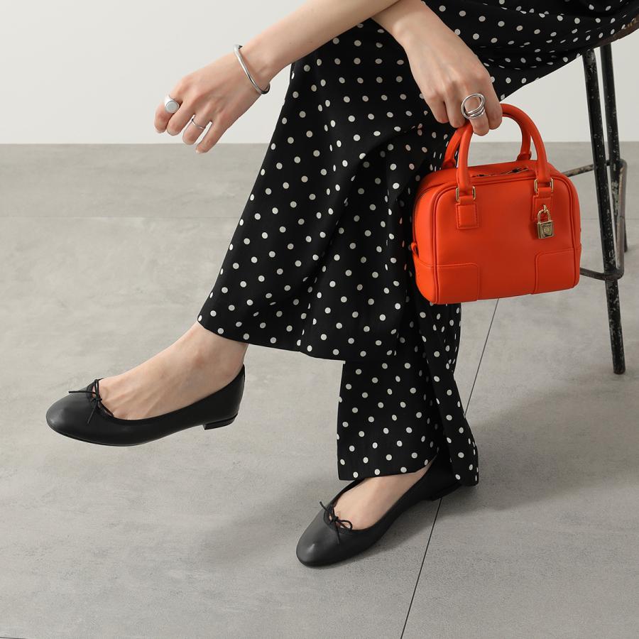 repetto レペット バレエシューズ Lili Ballerinas V1790VE Nappa calfskin Black レディース フラットパンプス リボン 靴 410/Noir【NEW SIZE】の画像