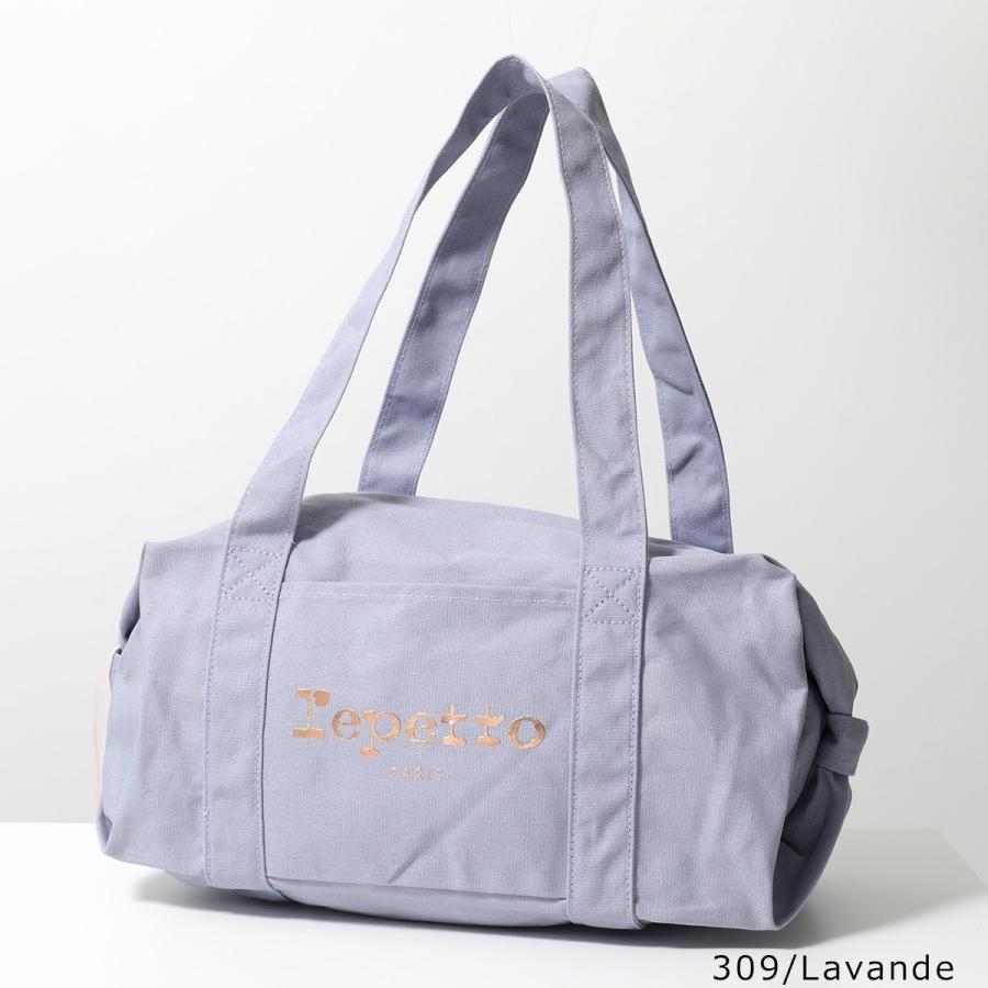 repetto レペット ハンドバッグ Cotton Duffle bag Size M B0232T レディース プリント ロゴ ミディアム ダッフルバッグ ジムバッグ 鞄 カラー6色の画像
