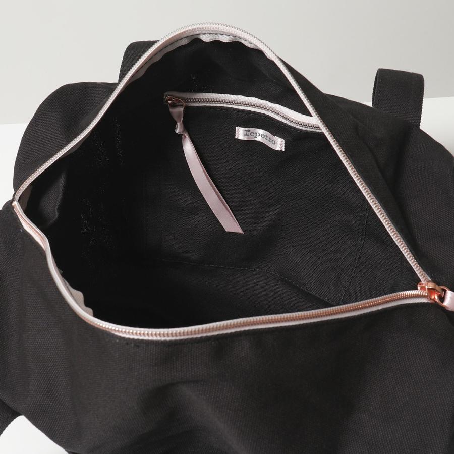 repetto レペット ハンドバッグ Cotton Duffle bag Size M B0232T レディース プリント ロゴ ミディアム ダッフルバッグ ジムバッグ 鞄 カラー6色の画像