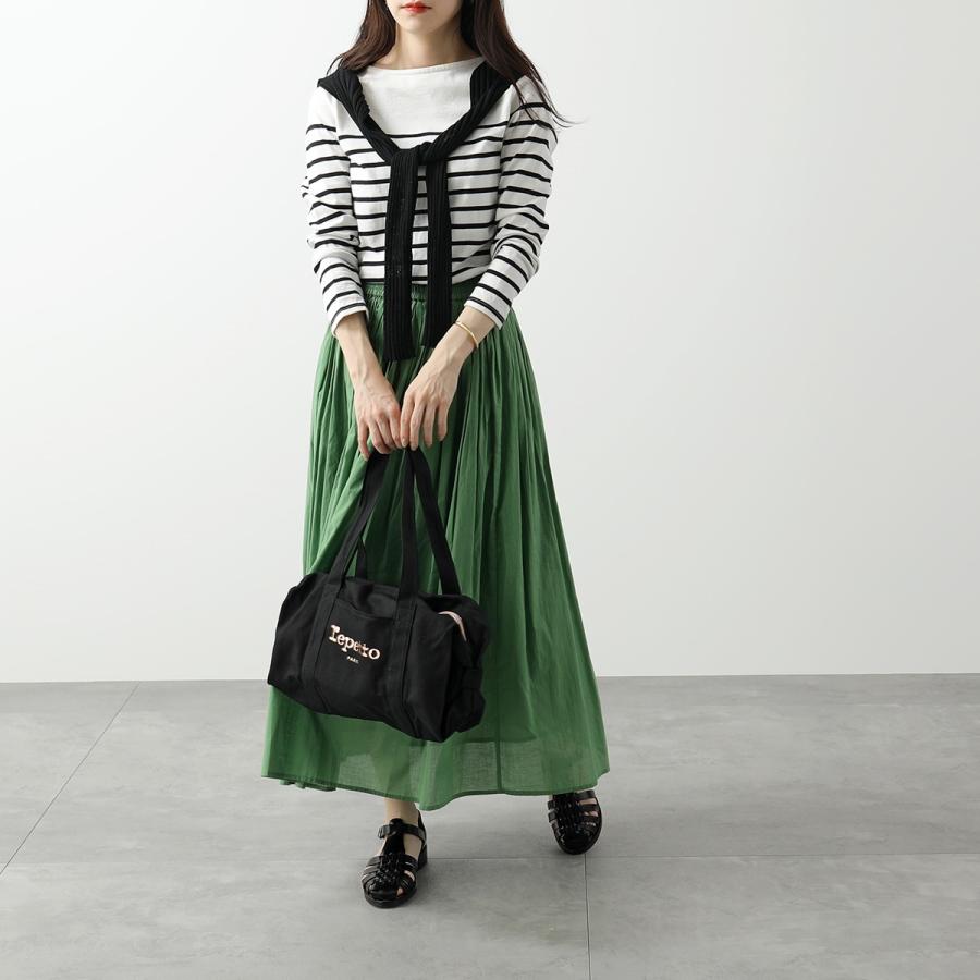 repetto レペット ハンドバッグ Cotton Duffle bag Size M B0232T レディース プリント ロゴ ミディアム ダッフルバッグ ジムバッグ 鞄 カラー6色の画像