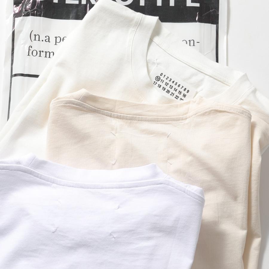Maison Margiela メゾンマルジェラ S50gc0552 S 3枚組 3枚セット パックt Stereotype クルーネック 半袖 Tシャツ カットソー コットン 961 レディース インポートセレクト Musee 通販 Yahoo ショッピング