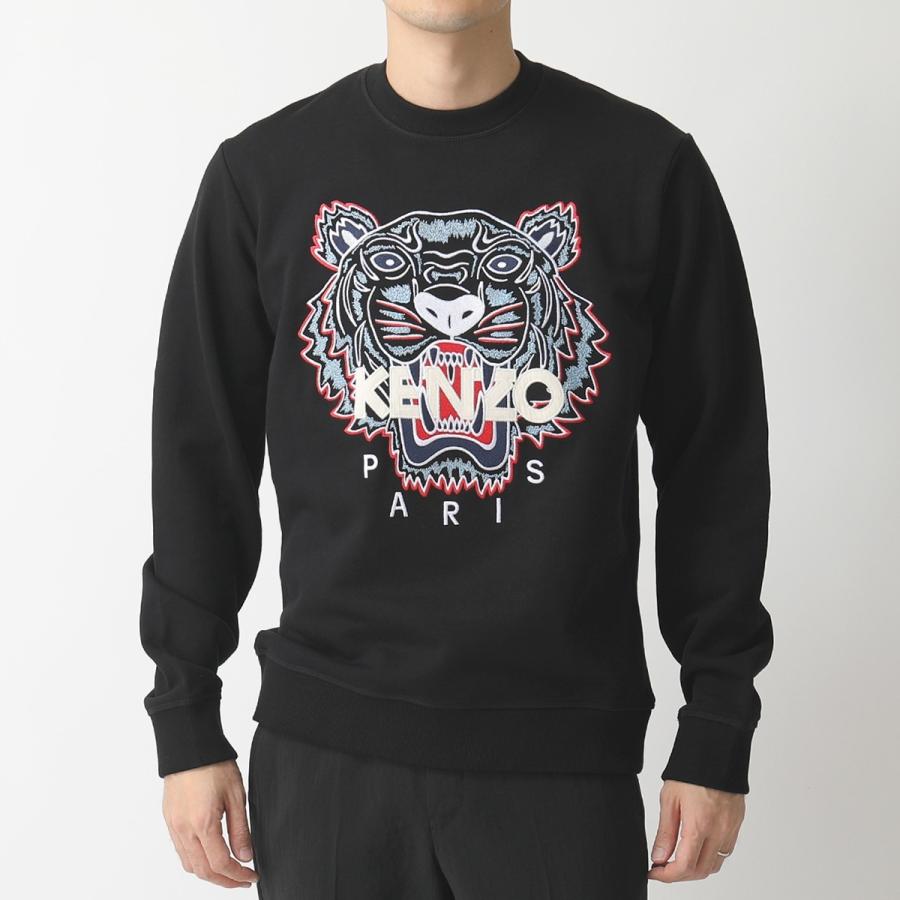 Kenzo ケンゾー 5sw001 4xa Classic Tiger Sweatshirt タイガー ロゴ 刺繍 クルーネック スウェット 99 ブラック メンズ インポートセレクト Musee 通販 Yahoo ショッピング