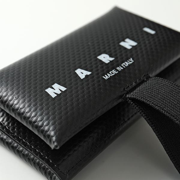 MARNI マルニ コイン&カードケース PFMI0007U01 P2382 メンズ バンド ミニ財布 豆財布 小銭入れ カラー4色｜s-musee｜13