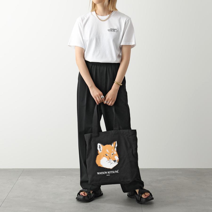 MAISON KITSUNE メゾンキツネ トートバッグ FOX HEAD TOTE BAG MAISON KITSUNE メゾンキツネ トートバッグ FOX HEAD TOTE BAG