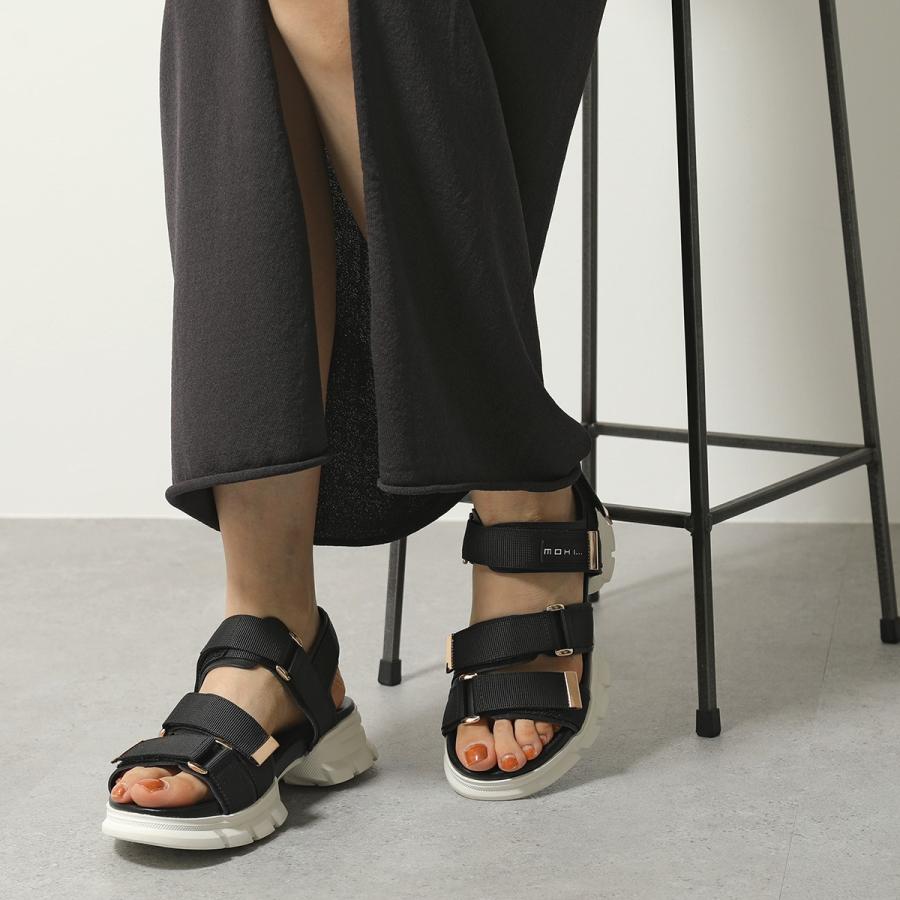 Mohi モヒ Ssy 0 カラー2色 ダブルストラップ フラットフォームサンダル コンフォートサンダル スポーツサンダル 靴 レディース インポートセレクト Musee 通販 Yahoo ショッピング