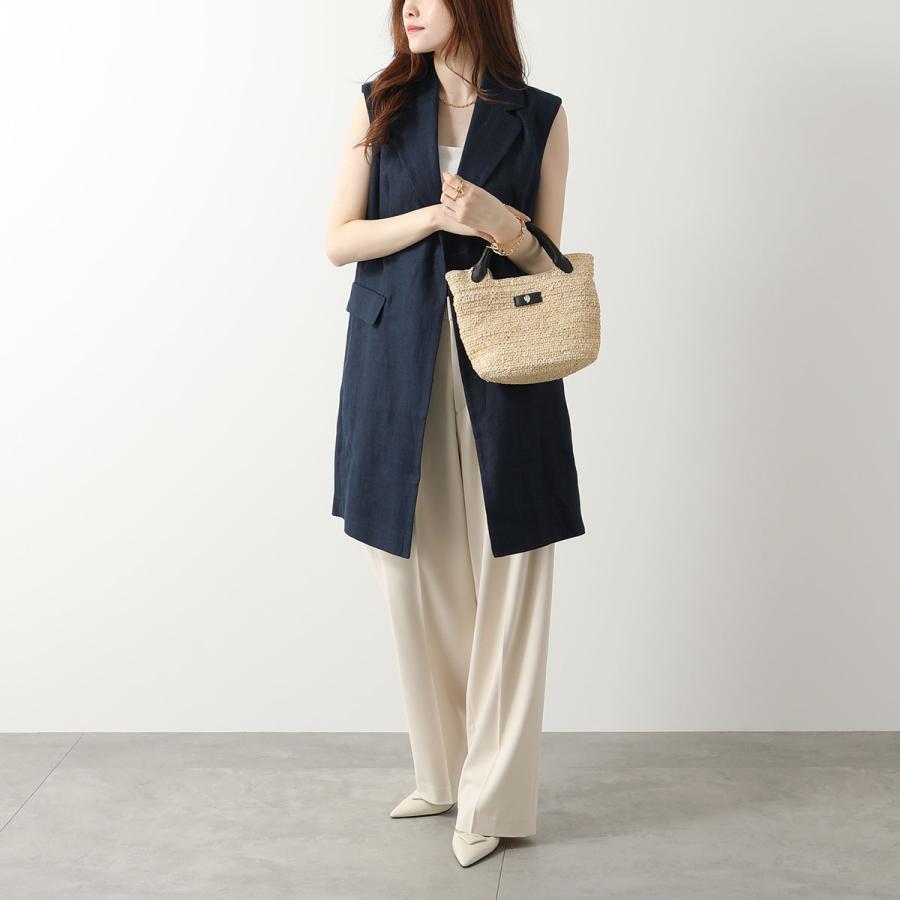 Helen Kaminski◇Cassia Mini/2way/ラフィア/レザー Helen Kaminski◇Cassia Mini/2way/ラフィア/レザー