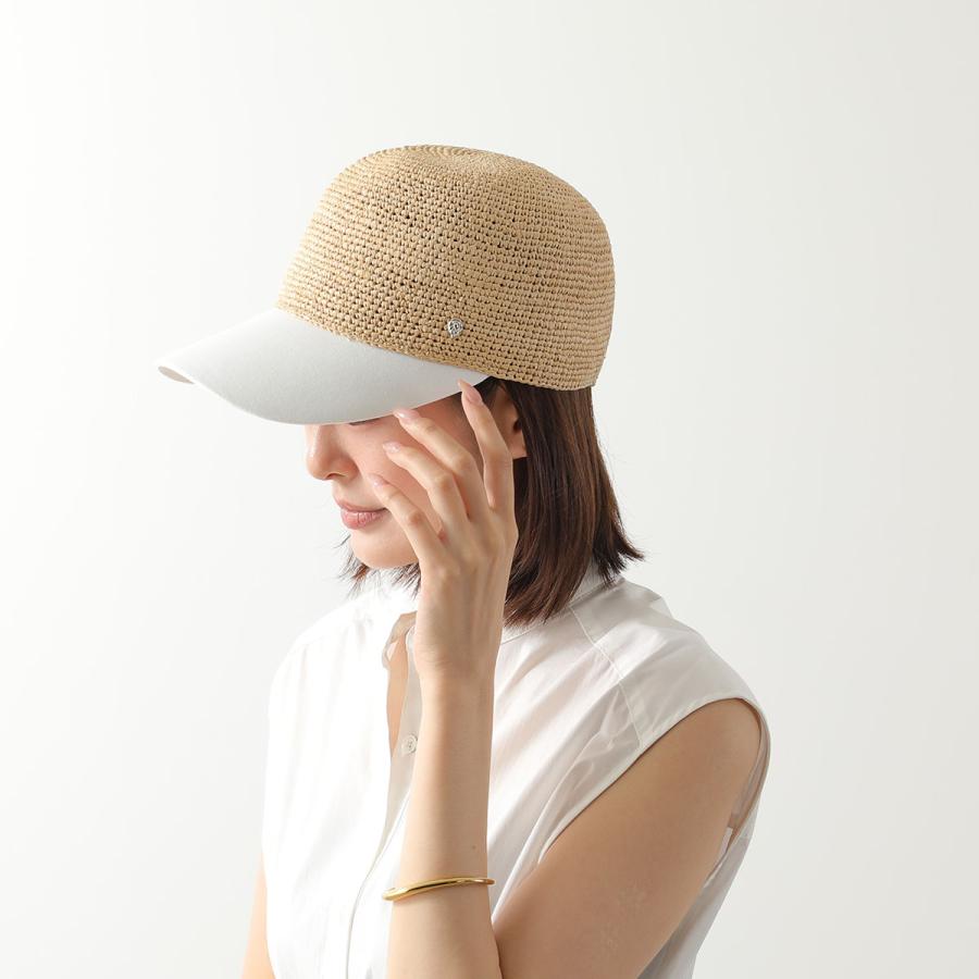 レア MCM ヴィセトス ベースボールキャップ ラビット ホワイト 美品 Helen Kaminski（ヘレンカミンスキー） ベースボールキャップ Vivette