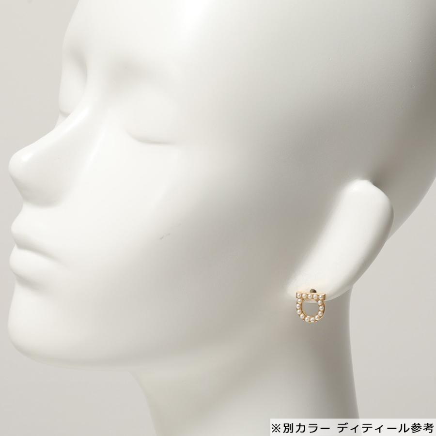 Salvatore Ferragamo サルヴァトーレフェラガモ 76 0125 002 アイコンモチーフ パール ピアス アクセサリー Cream Pldl レディース インポートセレクト Musee 通販 Yahoo ショッピング