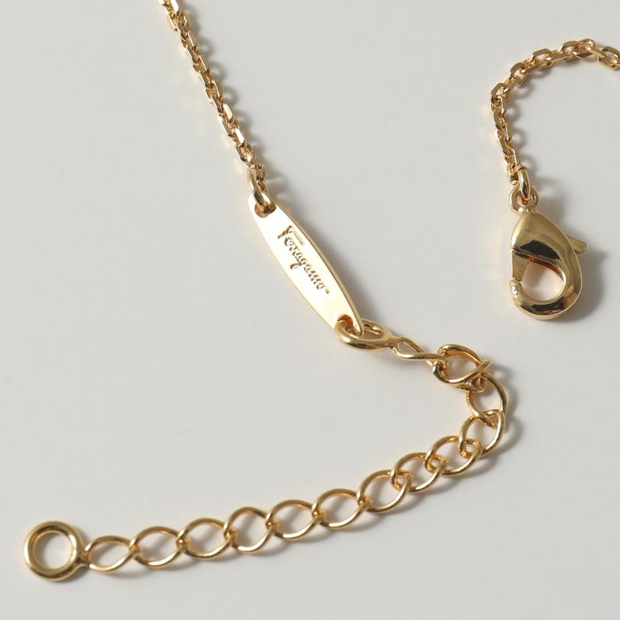 FERRAGAMO フェラガモ 76 0131 アイコン モチーフ ネックレス  