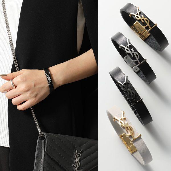 Saint Laurent サンローランパリ カラー3色 オピウム ブレスレット Ysl一重 レザー カサンドラロゴ レディース メンズ インポートセレクト Musee 通販 Yahoo ショッピング