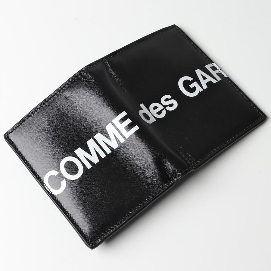 COMME des GARCONS（コムデギャルソン） 二つ折り財布 HUGE LOGO