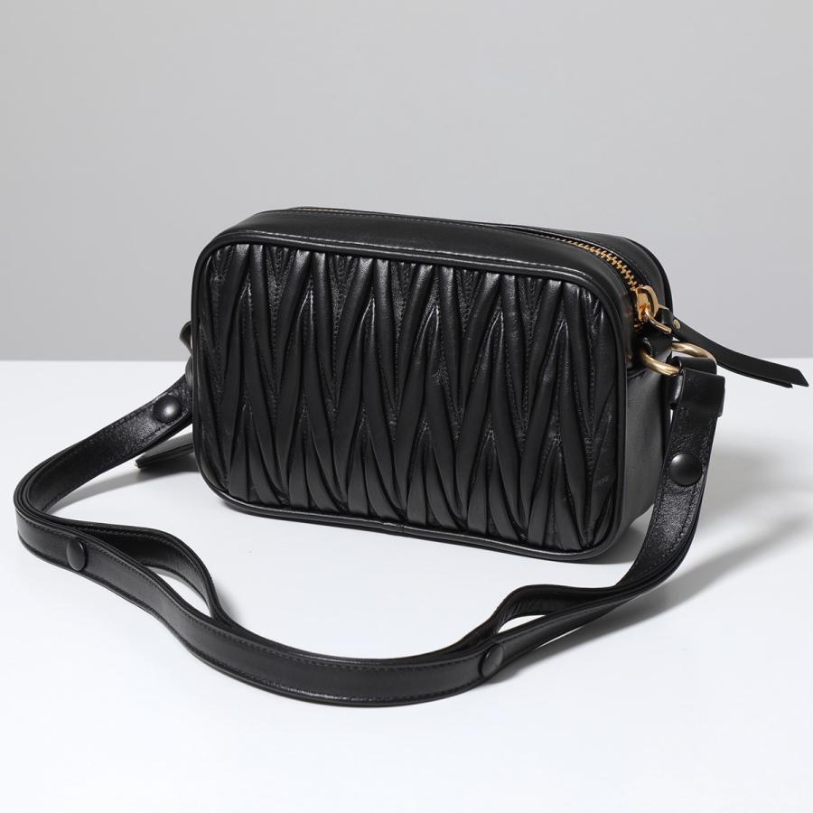 miu MIUMIU ミュウミュウ 5BH118 N88 BANDOLIERA レザー miu MIUMIU ミュウミュウ 5BH118 N88 BANDOLIERA レザー