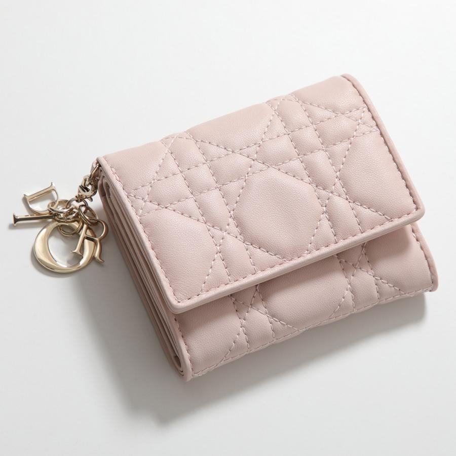 Christian Dior ディオール 二つ折り財布 LADY DIOR MEDIUM Christian Dior ディオール 二つ折り財布 LADY DIOR MEDIUM