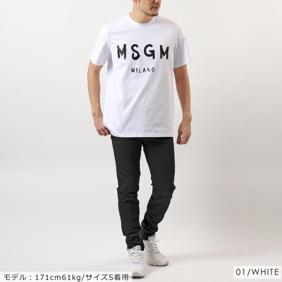 MSGM エムエスジーエム 半袖 Tシャツ 2000 3240 3440 MM510