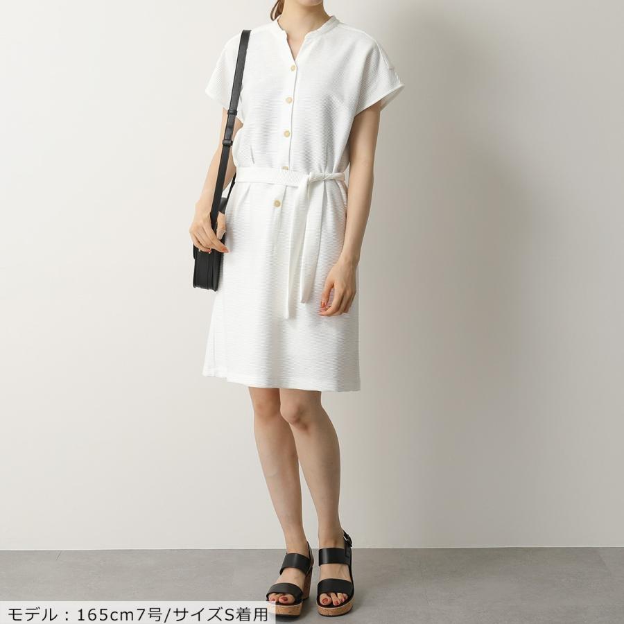 Apc A P C アーペーセー Coeer F Nico Dress 半袖 チュニック ワンピース コットン c Blanc Casse レディース インポートセレクト Musee 通販 Yahoo ショッピング