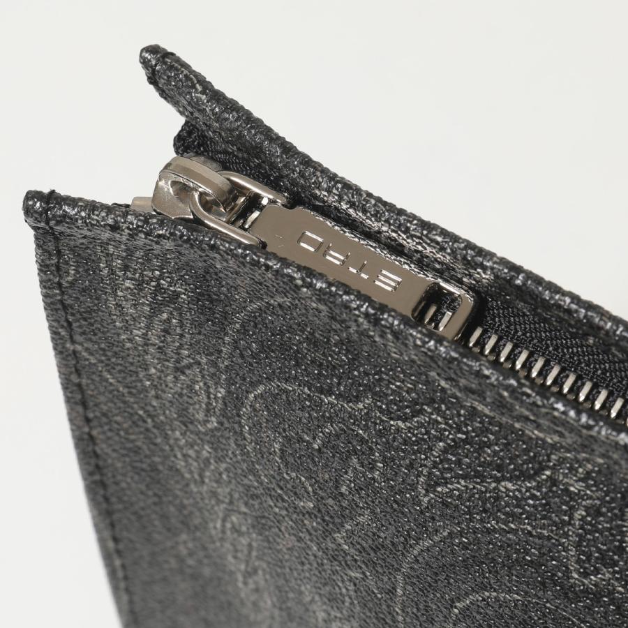 ETRO（エトロ） 00053 8007 クラッチバッグ PVC ペイズリー柄 セカンド