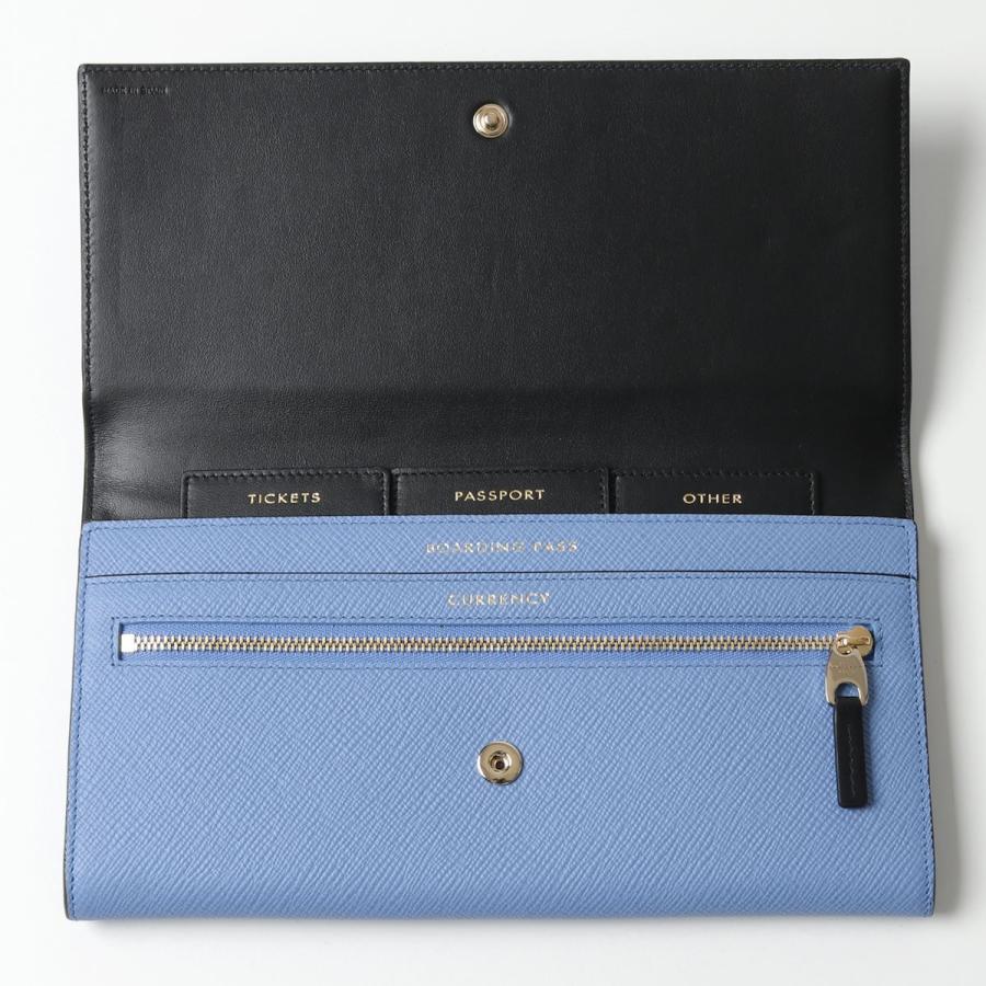 Smythson SMYTHSON スマイソン PANAMA MARSHALL TRVL WALLET 1011623  