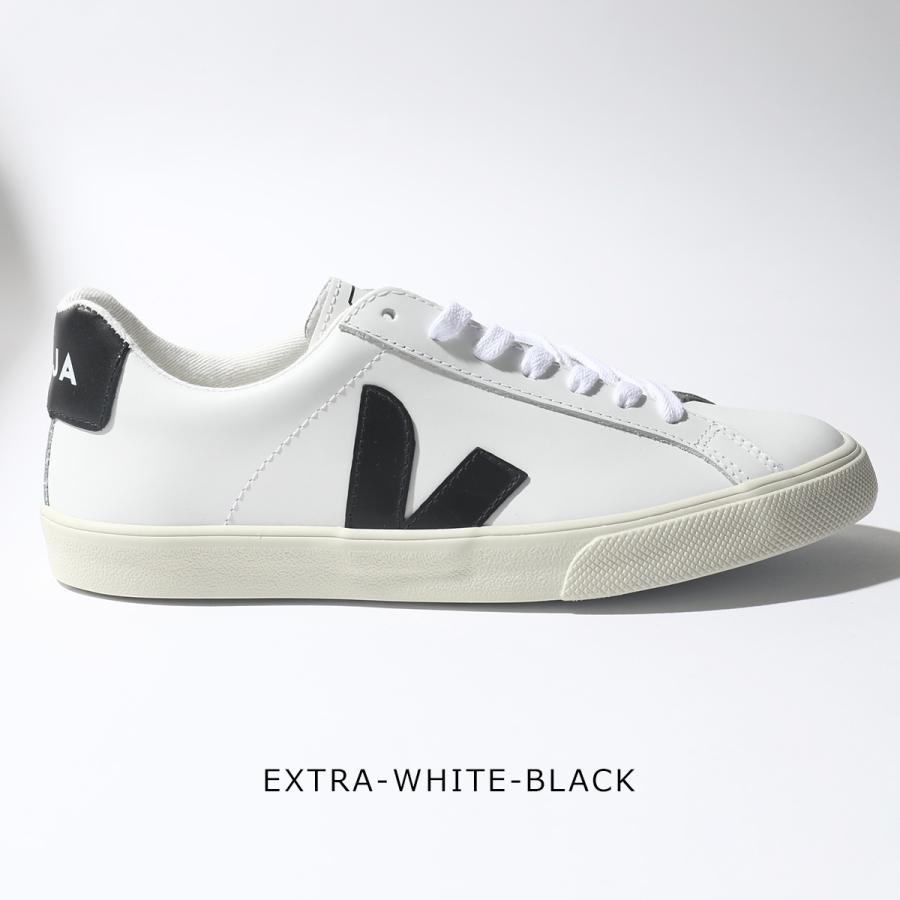 ヴェジャ エスプラー ロゴ レザー エクストラ ホワイト コバルト 25.5 VEJA - ヴェジャ エスプラー ロゴ レザー エクストラ ホワイト