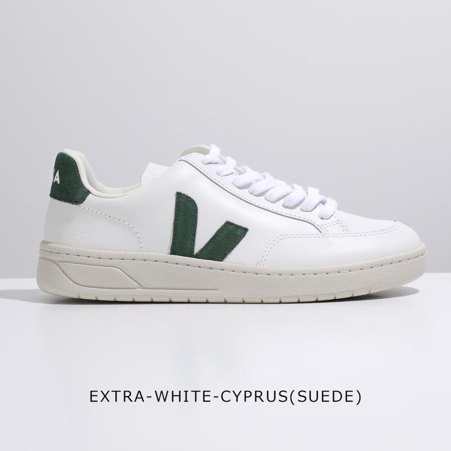 【極美品】VEJA ヴェジャ V12レザー　スニーカー EU37 23.5 VEJA（ヴェジャ） スニーカー V-12 LEATHER レディース レザー