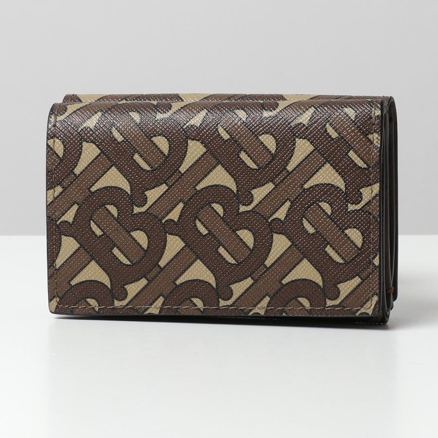 Burberry バーバリー Lark Tb Monogram E Canvas 三つ折り財布 モノグラム ミニ財布 豆財布 Bridle Brown Ns メンズ インポートセレクト Musee 通販 Yahoo ショッピング