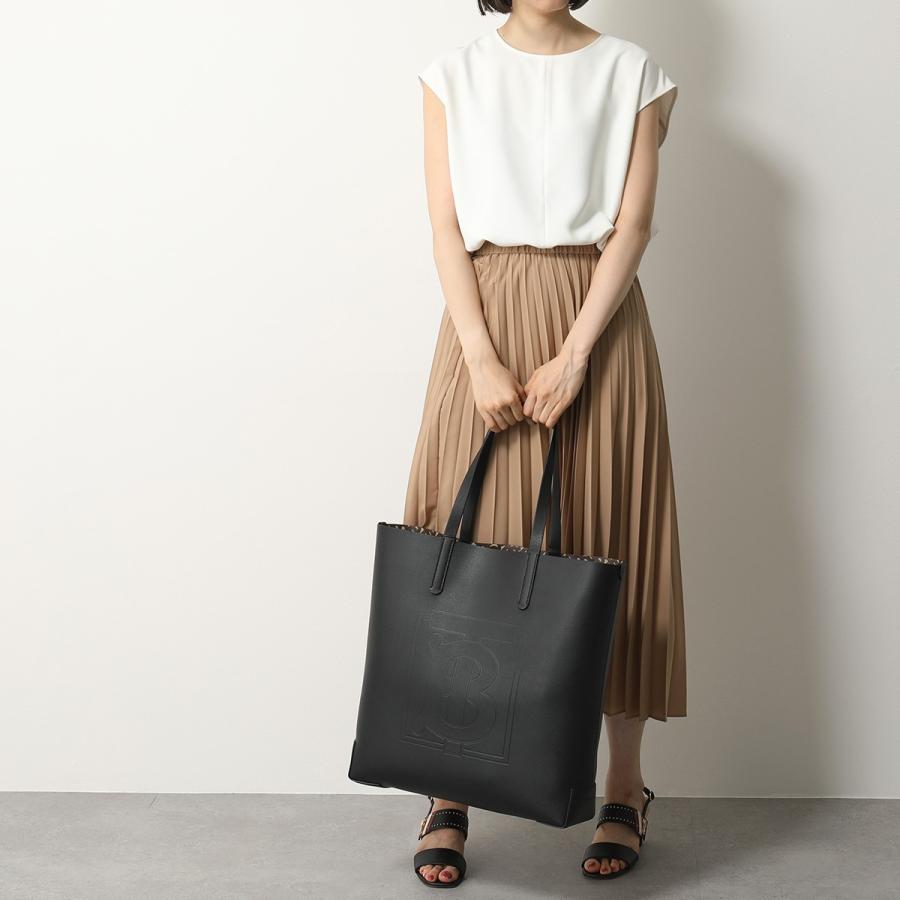 burberry black leather tote