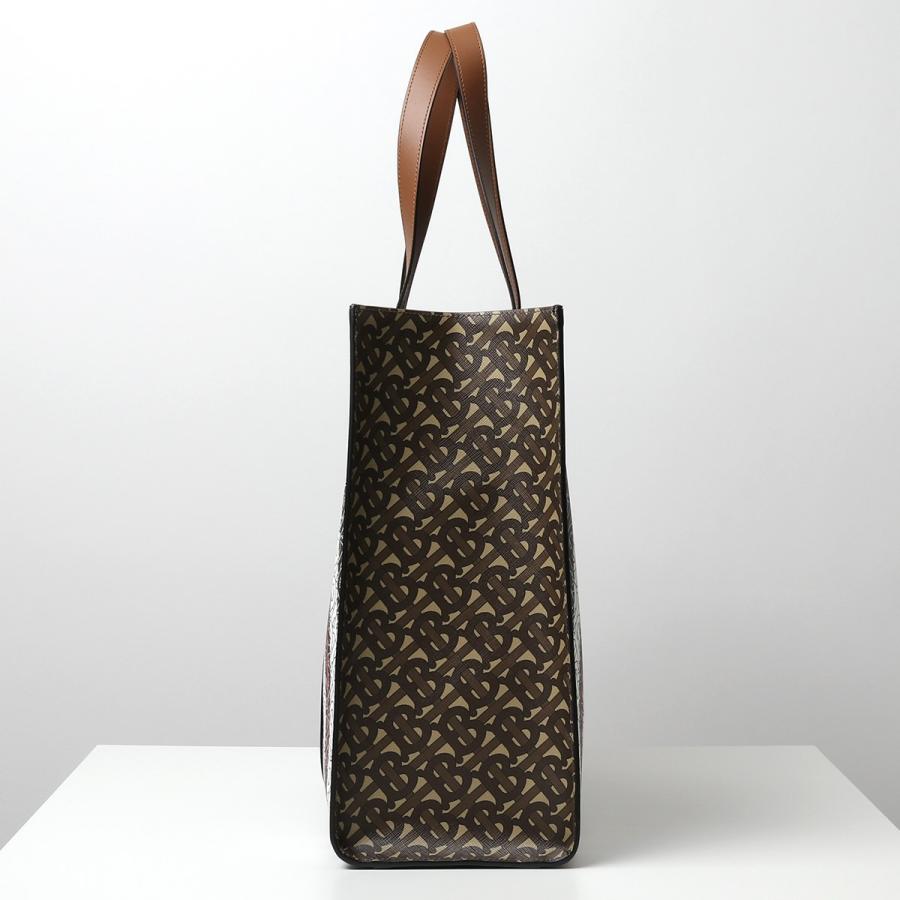 BURBERRY バーバリー 8021488 Monogram Stripe E-canvas Tote Bag BURBERRY バーバリー 8021488 Monogram Stripe E-canvas Tote Bag
